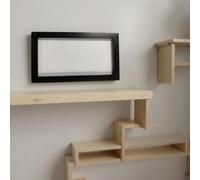 Panoramic Sizes Black Colour Photo Frame Picture Frame Poster Frames in Various Sizes (Black, 30x22 cm)