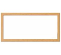 Panoramic Sizes Picture Frames Photo Frames Black White Oak Silver (OAK, 26" X 12")