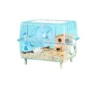 Panoramic Skylight Hamster Cage Do Pipe Connection Hamster Diy Small Animal Houses Fully Transparent Luxury Villa Cage