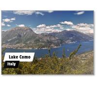 Panoramic View of Lake Como., Fridge Magnet