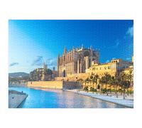 Panoramic View Of Palma De Mallorca, Mallorca Balearic Islands, Spain - Premium 1000 pieces Puzzle - MyPuzzle special collection from Puzzle Galaxy