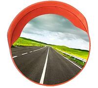 Panoramic Wide Angle Road Mirror, Convex The Mall Anti-Theft Mirror Withstand Voltage Mirror Parking Lot Safety Mirror Safety Mirrors,Indoor 30Cm
