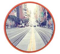 Panoramic Wide Angle Road Mirror, Convex The Mall Anti-Theft Mirror Withstand Voltage Mirror Parking Lot Safety Mirror Safety Mirrors,Outdoor 30Cm