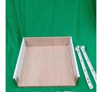 Panotrade Kitchen Drawer Boxes - for 18mm Base Cabinets - Multiple Widths & Colours to Choose from - All 400mm Deep. Not Soft-Closing (Walnut, 500mm)