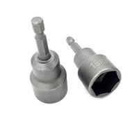 PANOVOS 2pc Leveling Scissor rv-Jacks Socket Drill Adapter with 1/4 Quick Connect Hex Shank Tools, Works with All 3/4 or 19mm Hex Drive Jacks,Power Nut Driver Bit Set