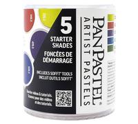 PanPastel 5 Colour Starter Set - Shades Set