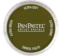 PanPastel Artist Pastels by GOLDEN, Bright Yellow Green Extra Dark, 2.44” / 62mm Pan Diameter, Professional Artist Pastels, Unique Pan Format (cake-like)