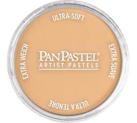 PanPastel Artist Pastels by GOLDEN, Raw Sienna Light, 2.44” / 62mm Pan Diameter, Professional Artist Pastels, Unique Pan Format (cake-like)