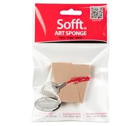 PanPastel Colorfin PP61023 Sofft Art Sponges, Wedge, 3-Pack