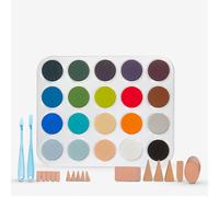 PanPastel : Sky, Lands & Sea With Les Darlow : Set of 20 Colours : Plus Tools