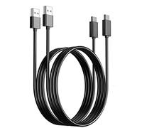 PANPEO USB C Charging Cable Compatible with PS5 Controller, 2 Pack 6.6Ft Fast Charging USB Type C Charger Cord Compatible with Playstation 5 PS5 Dual Sense, Xbox Series X/Series S Controllers