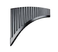 Panpipes 22 Pipes Pan Flute C Key Black Pan Pipe Fork Woodwind Musical Instrument Hand Made Flute De Pan