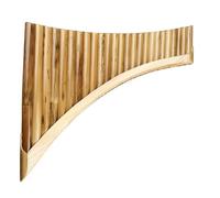 Panpipes 25 Pipes Pan Flute Folk Instrument Water Panpipes Handmade Woodwind Instrument In G Key(L,B-G)