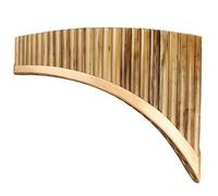 Panpipes 25 Pipes Pan Flute Folk Instrument Water Panpipes Handmade Woodwind Instrument In G Key(L,S-G)