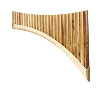Panpipes 25 Pipes Pan Flute Folk Instrument Water Panpipes Handmade Woodwind Instrument In G Key(R,B-G)