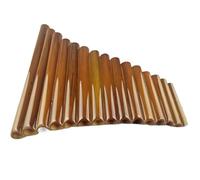 Panpipes 8/15-tone Panpipe White Bamboo Panpipe Mid-range Panpipe With Portable Bag(15A)