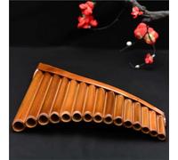 Panpipes 8/15-tone Panpipe White Bamboo Panpipe Mid-range Panpipe With Portable Bag(15B)