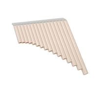 Panpipes Musical Instrument 16 Pipe Flute Beginner Playing Pan Flute C Key Pan Flute Beginners Pan Flute (Color : 02)