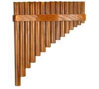 Panpipes Pan Flute G Key 15-Pipe Reed Pipe Flute Instrument Xiao Beginner(R)