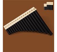 Panpipes Pan Flute Instrument 16 Tubes 18 Tubes For Beginners To Enter The Professional Performance C Pan Flute(C,18)