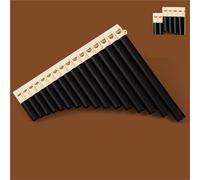 Panpipes Pan Flute Instrument 16 Tubes 18 Tubes For Beginners To Enter The Professional Performance C Pan Flute(C,16)