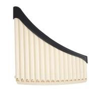 Panpipes Pan Flutes C Key Easy Learning Folk Musical Instrument For Musical Gift(White,16)
