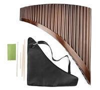 Panpipes Panflute 29 Pipes G Key Pan Flute Woodwind Musical Instrument Handmade Pan Pipe With Black Bag(L,Z)