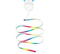 PANRIO Interactive Hanging Cat Toy White Attachment,Individual Accessories,Add a Separate Ribbon,This Link is for Sale Only as Cat Toy Accessory.