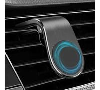 Panruia Phone Holder, 2026 Mobile Phone Navigation Magnetic Bracket, L Type 360° Rotatable Car Phone Mount, N52 Strong Magnet Magnetic PhoneHolder For Car Vent, For Any SmartPhone (Black)