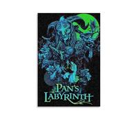 Pan's Labyrinth Alternative Drawing Art Poster Decorative Painting Canvas Wall Art Living Room Poster Bedroom Painting Wall Art Picture Print Modern Family Room Decor 08 x 12 inches (20 x 30 cm)
