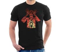 Pans Labyrinth Pale Man Ofelia Silhouette Men's T-Shirt Black
