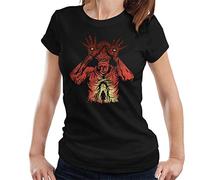 Pans Labyrinth Pale Man Ofelia Silhouette Women's T-Shirt Black