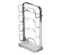 Pans Lid Storage Rack | Pan Lid Stand - Kitchen Organizer For Lids | For In The Kitchen On The Countertop In The Stock Room And Home