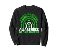 PANS-PANDAS Awareness We Fight Together Rainbow Sweatshirt