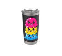 Pansexual Cute Kawaii Stainless Steel Insulated Tumbler