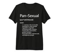 Pansexual Definition Sexuality Education for Pansexuals Pans Premium T-Shirt