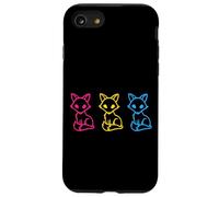 Pansexual Foxes Pastel Pride Cute LGBTQ Symbol Case for iPhone SE (2020) / 7/8