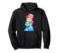 Pansexual Panda Stack LGBTQ Pride Kawaii Pullover Hoodie