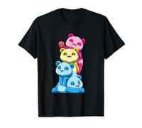 Pansexual Panda Stack LGBTQ Pride Kawaii T-Shirt