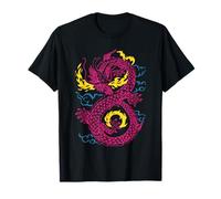 Pansexual Pride Dragon, Queer Pan Gift, LGBTQ Lunar New Year T-Shirt
