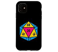 Pansexual Pride Flag D20 Dice Polysexual LGBT Gender Queer Case for iPhone 11
