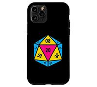 Pansexual Pride Flag D20 Dice Polysexual LGBT Gender Queer Case for iPhone 11 Pro