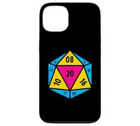 Pansexual Pride Flag D20 Dice Polysexual LGBT Gender Queer Case for iPhone 13