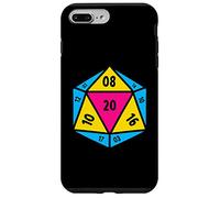 Pansexual Pride Flag D20 Dice Polysexual LGBT Gender Queer Case for iPhone 7 Plus/8 Plus