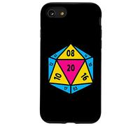 Pansexual Pride Flag D20 Dice Polysexual LGBT Gender Queer Case for iPhone SE (2020) / 7/8