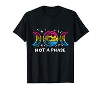 Pansexual Pride Funny Not A Phase Lunar Moon Omnisexual LGBT T-Shirt