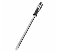 PANSHIYON 22-5/32" Demolition Screwdriver,12mm Large Demo Flathead/Slotted Screwdriver Heavy Duty, Long Straight Head Pry Bar with Square Shank for Car Repair
