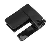 Pant Waist Tightener, Invisible Belt Multi Function Belt Clip Waistband Pants Waist Shrink Clip Unisex Waist Stretch Buckle (Black)