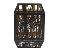Pantalla de lámpara de Hierro desmontable, moderna, minimalista, ahuecada, cubierta de lámpara de mesa con Sombra de árbol para bombilla E27 E26