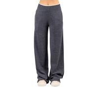 Pantalone Donna Pinko - female - PINKO - Wide Trousers - Gray - M - Trousers M
